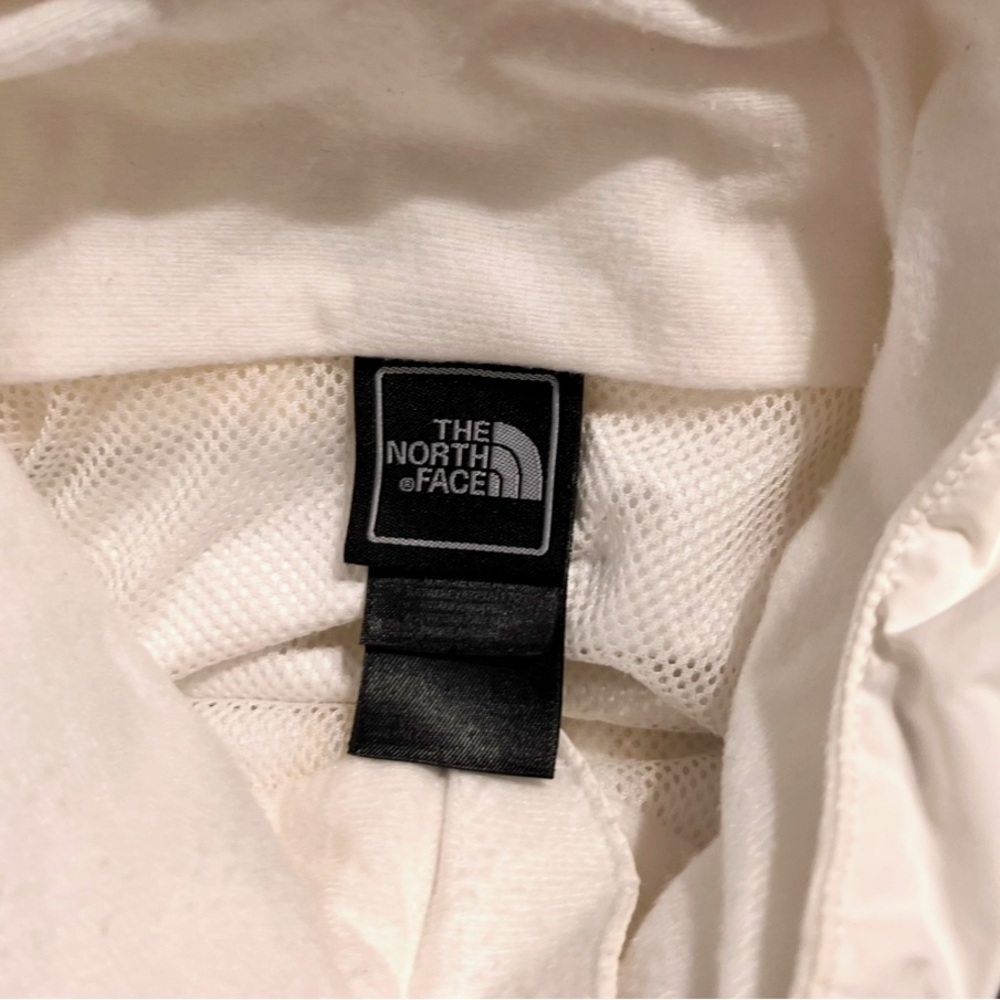The North Face Women's Hooded Cream Jacket GUC - Picture 2 of 11